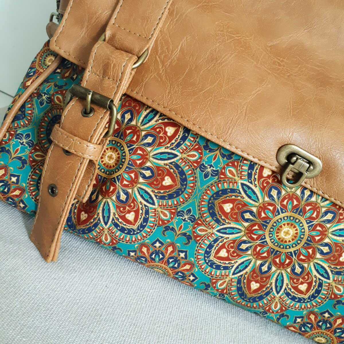 Bolsa Carteiro Mandala M - Imagem 2