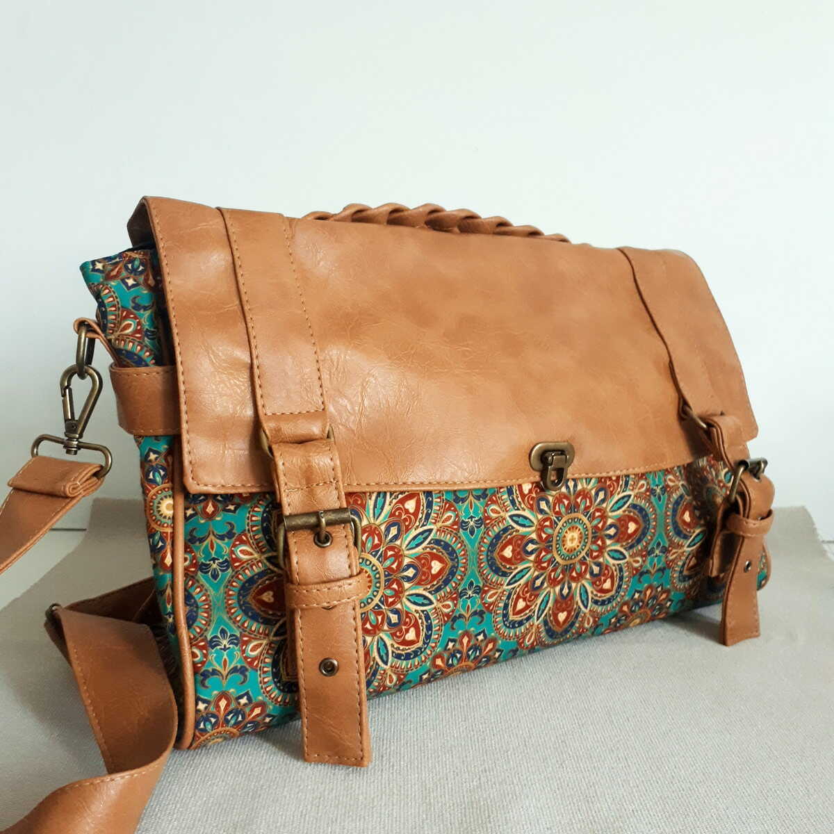Bolsa Carteiro Mandala M - Imagem 4