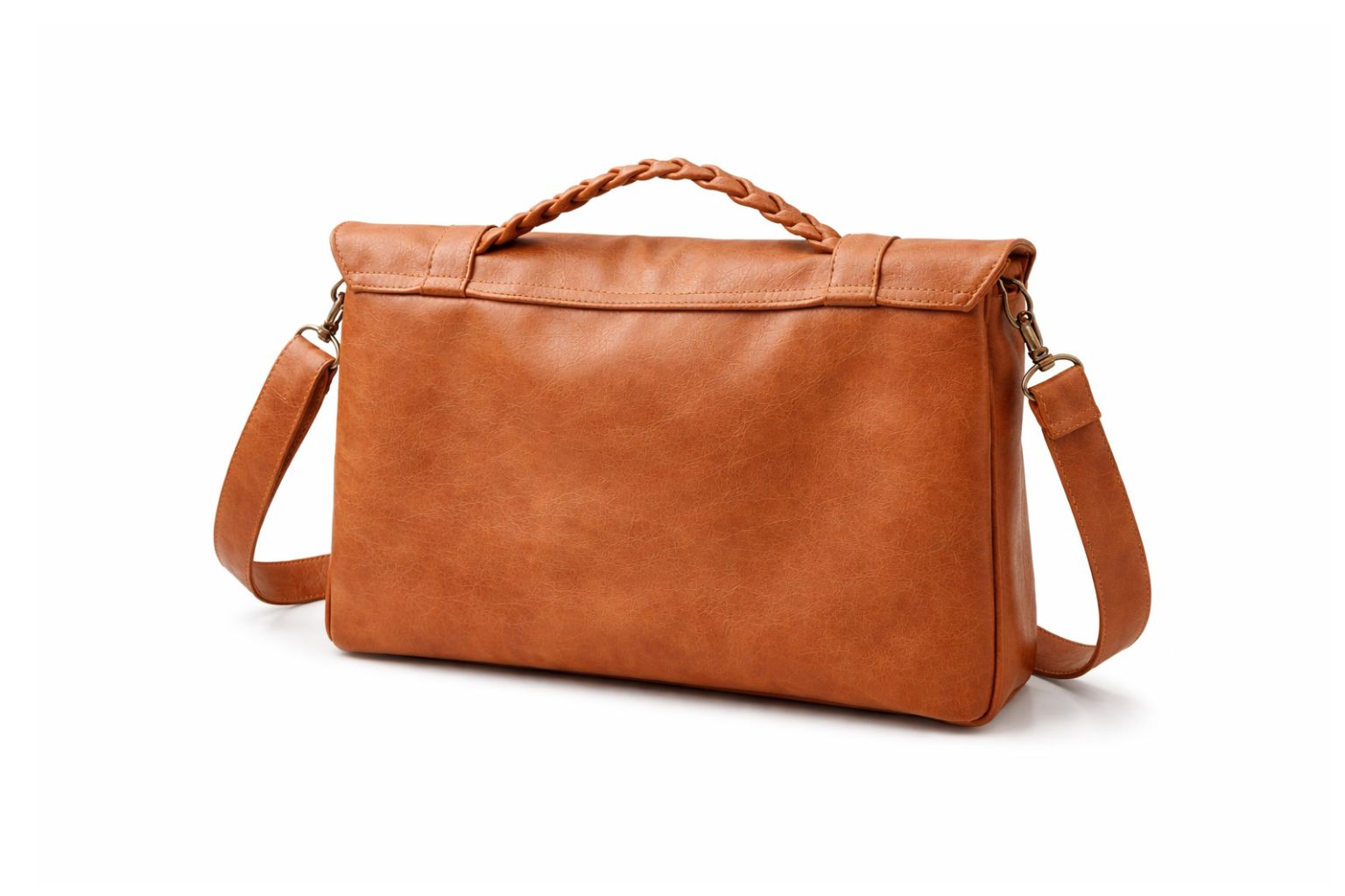 Bolsa Carteiro Caramelo Eco G - Imagem 3