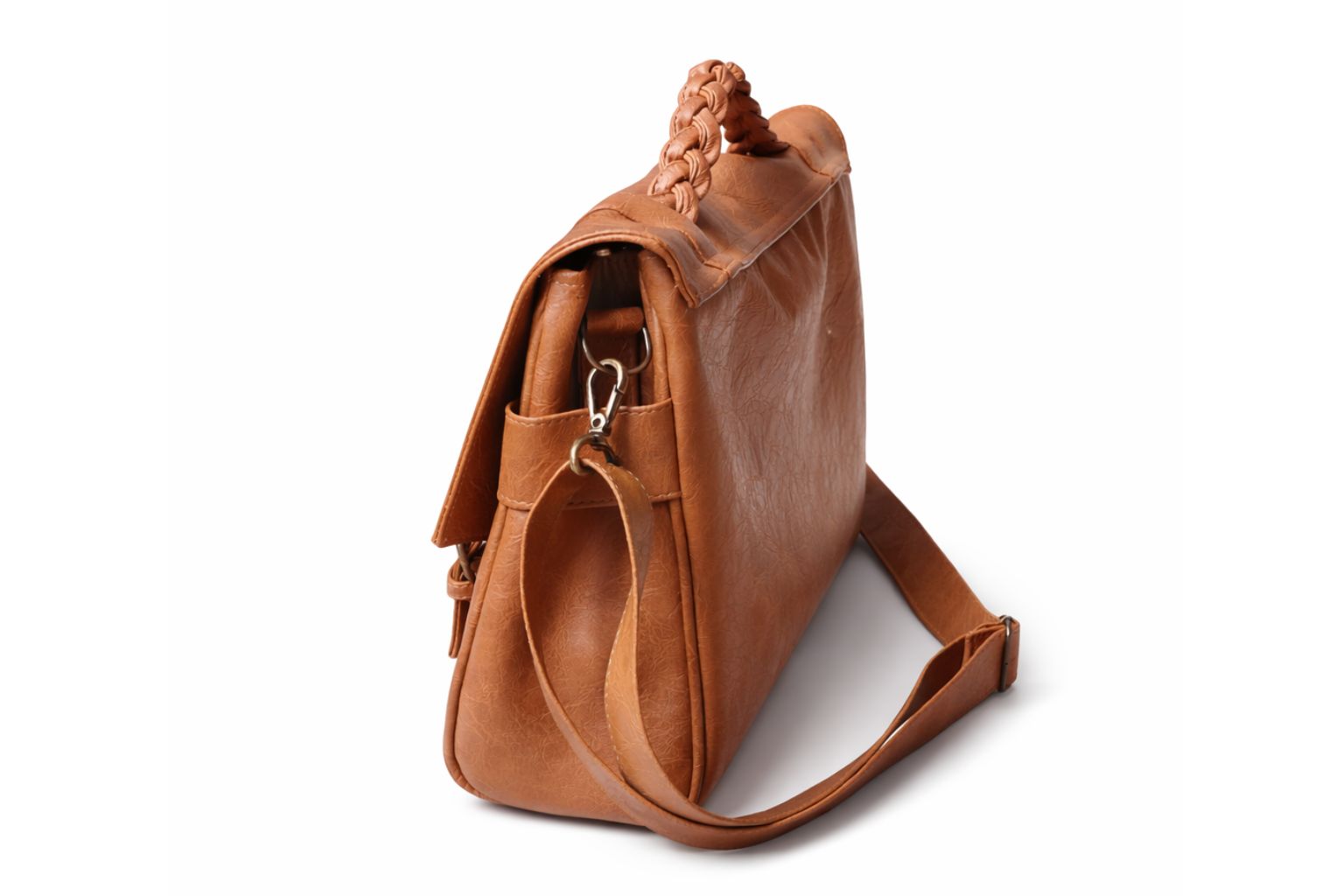 Bolsa Carteiro Caramelo Eco G - Imagem 4