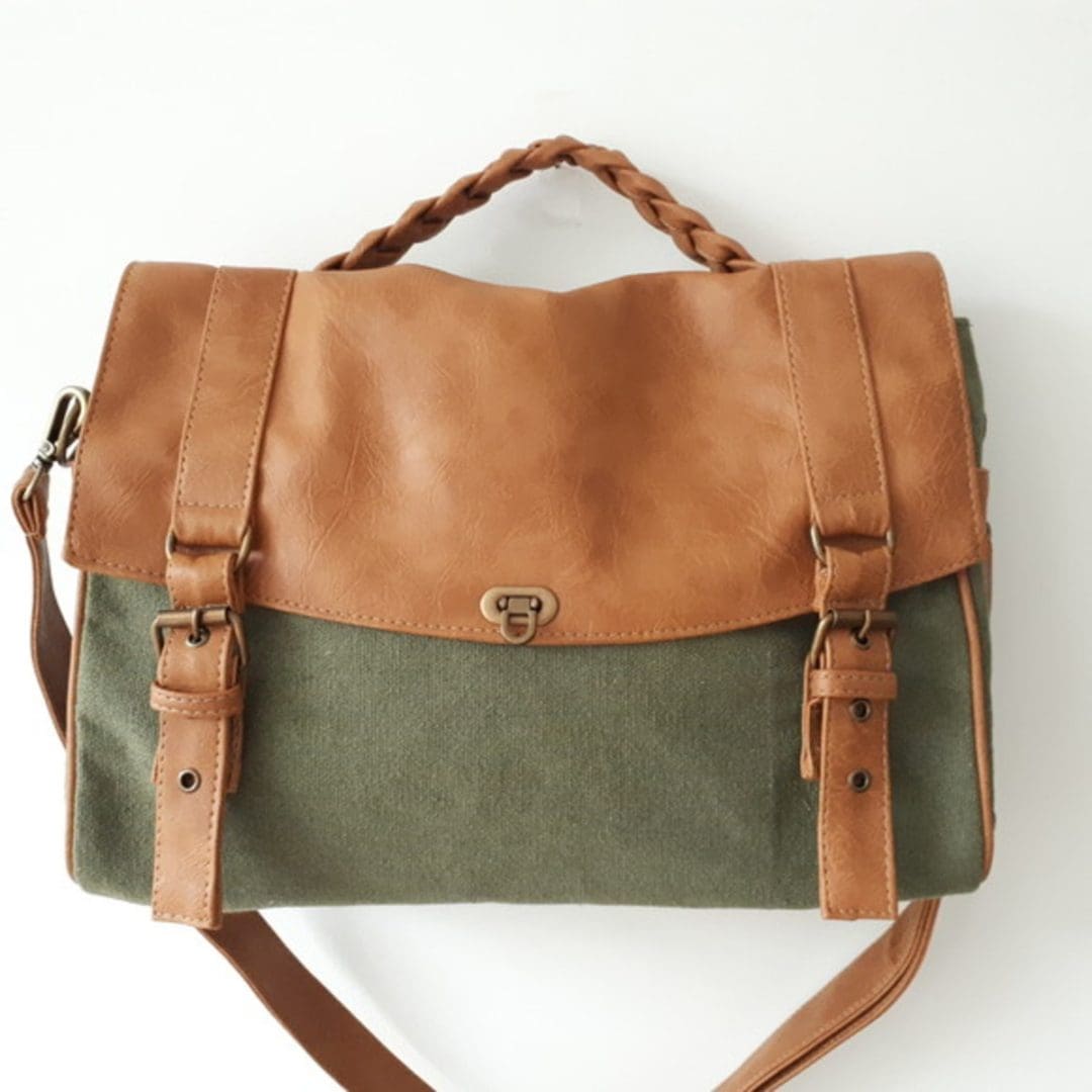 Bolsa Carteiro Verde Oliva M