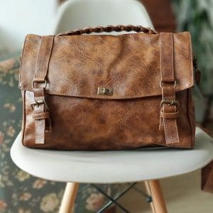 Bolsa Carteiro Chocolate Eco