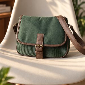 Bolsa Tiracolo Meia Lua Floresta
