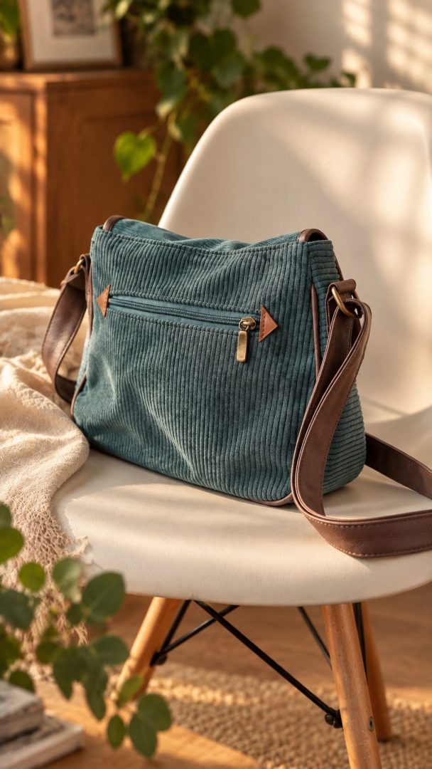 Bolsa Tiracolo Meia Lua Floresta - Imagem 4