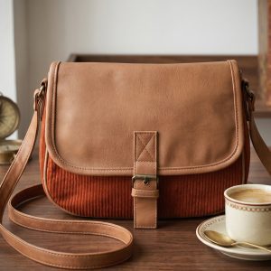 Bolsa Tiracolo Meia Lua Ferrugem